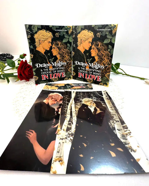 Draco Malfoy and The Mortifying Ordeal Of Being In Love, Limited Pink Hardcover Edition, Dramione Fanfic by isthisselfcare New cover