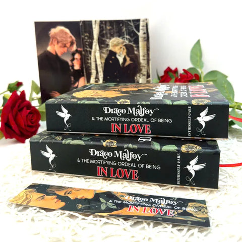 Draco Malfoy and The Mortifying Ordeal Of Being In Love, Limited Pink Hardcover Edition, Dramione Fanfic by isthisselfcare New cover