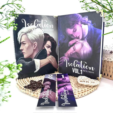 ISOLATION Book . Isolation 2 style Hardcover Bookbinding. Hardcover Collection . gift for her with 2 bonus posters