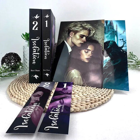 ISOLATION Book . Isolation 2 style Hardcover Bookbinding. Hardcover Collection . gift for her with 2 bonus posters