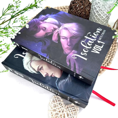 ISOLATION Book . Isolation 2 style Hardcover Bookbinding. Hardcover Collection . gift for her with 2 bonus posters