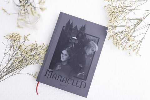 Manacled Book – Deluxe 3 - Volume Edition with Illustrations, Complete Series, Poster Gift Set - WizyBook